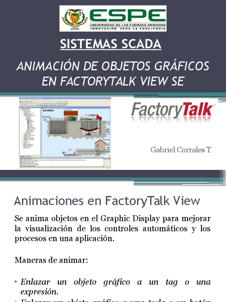 Animación de Objetos Gráficos en Factorytalk View Se | PDF | Animación ...