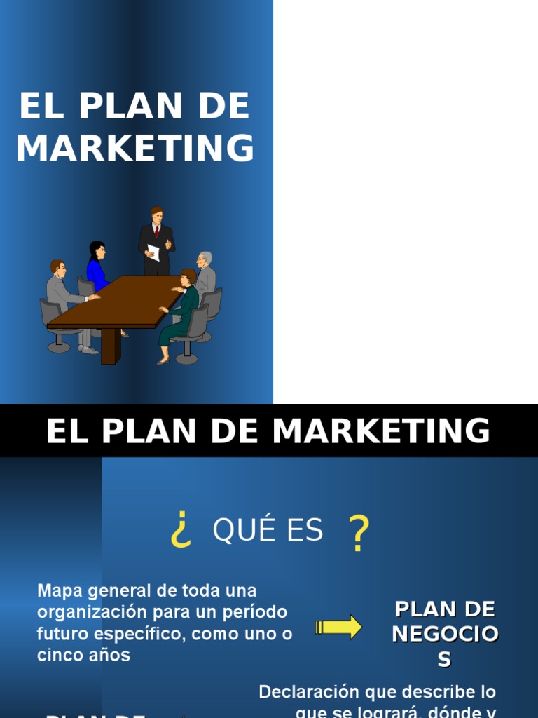 El Plan de Marketing | PDF | Marketing | Planificación