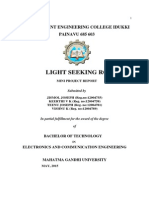 Light Seeking Robot Report