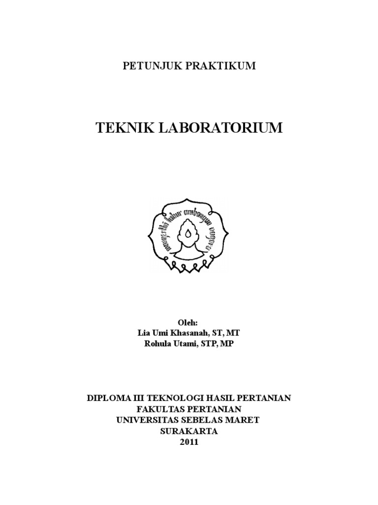 Penuntun Teknik Laboratorium | PDF