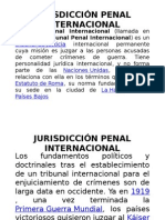 Jurisdicción Penal Internacional