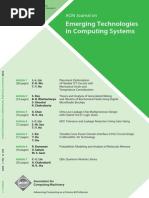 Emerging Technologies in Computing Systems: ACM Journal On