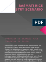 Rice Industry Scenario