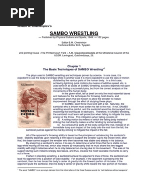 SAMBO Wrestling