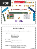 Download MS1 Level Pre- file  You know Englishpdf by Samir Bounab SN274708598 doc pdf