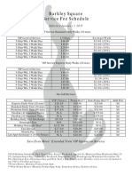 Fee Schedule Jan 2015