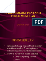 Epidemiologi Penyakit Tidak Menular