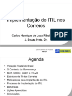 Caso Correios ITIL