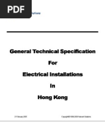 General Electrical Specification (HK)