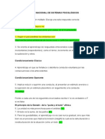 Examen Nacional de Sistemas Psicológicos