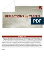 Reflections On Surah Yaseen by Ustadh Nouman Ali Khan