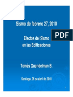 Efectos Del Sismo Sr. Tomas Guendelman