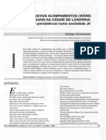 Novos Acampamento (Wãre) Kaingang Na Cidade de Londrina: Mudança e Persistência em Uma Sociedade Jê