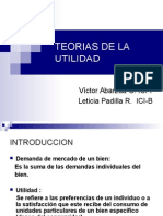 Teorías de la utilidad y comportamiento del consumidor