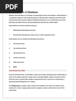 Normalization of Database: First Normal Form (1NF)