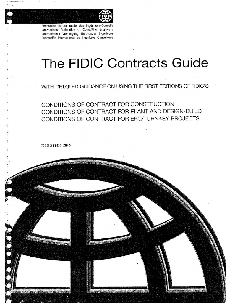 Fidic Contracts Guide 2000 | PDF