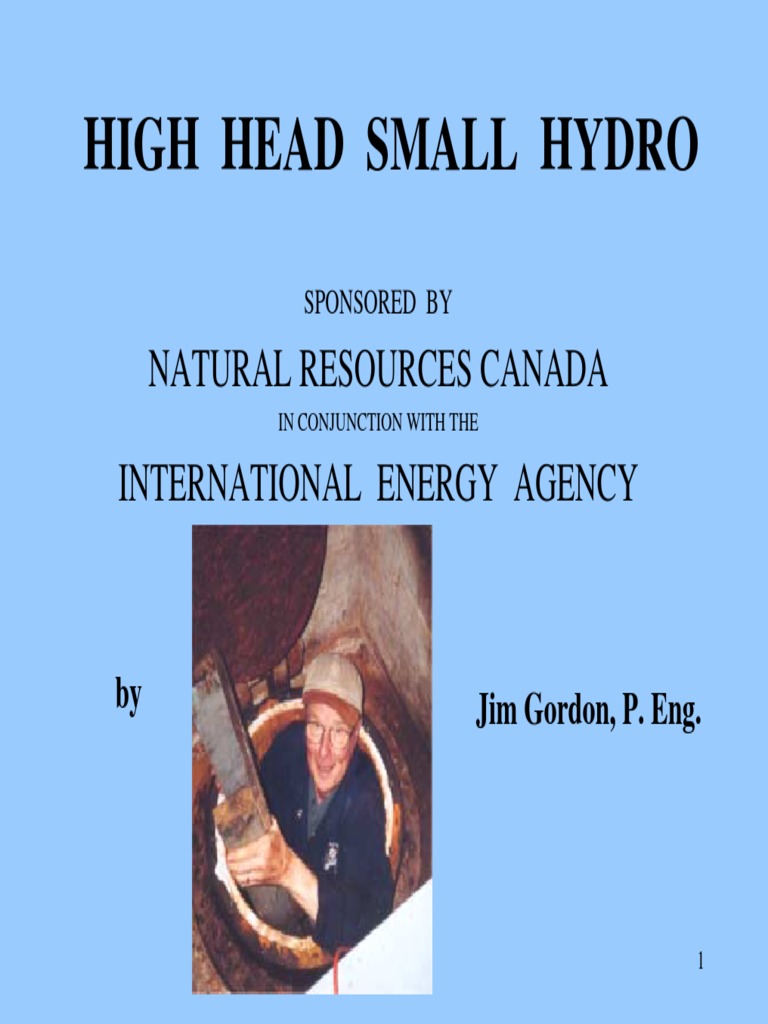 High Head Small Hydro Presentation | PDF | Turbine | Water And Politics