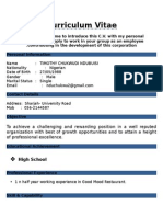 Curriculum Vitae