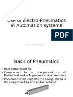 Use of Electro-Pneumatics in Automation Systems