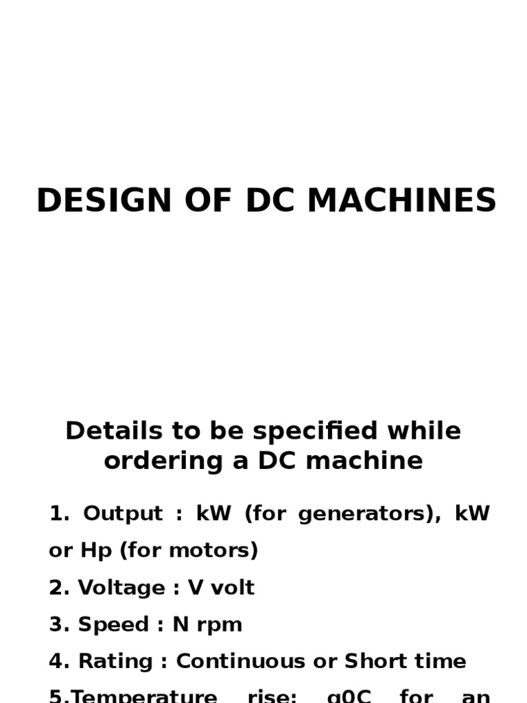 DC Design | PDF