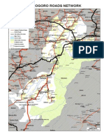 Morogoro Road Network Map