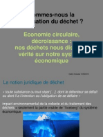 Sommes-Nous La Civilisation Du Déchet ?, Par Cédric Chevalier