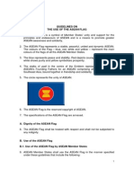Guidelines On The Use of The ASEAN Flag