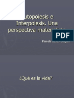 Autopoiesis e Interpoiesis