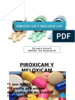 Meloxicam y Piroxicam