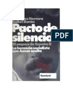 Duran, Isabel Duran Y Diaz Herrera, Jose - Pacto de Silencio