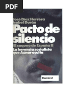 Duran, Isabel Duran Y Diaz Herrera, Jose - Pacto de Silencio