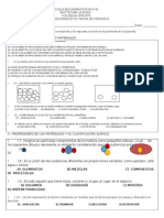 Examen Diagnostico Ciencias 3. 15-16