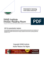 Aix Penetration Testers 35672 PDF