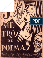 5 Metros de Poemas Carlos Oquendo de Amat (1927)