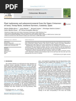 Plant Taphonomy and Palaeoenvironment From The Upper Cretaceous of Isona, Tremp Basin, Southern Pyrenees, Catalonia, Spain