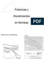 Potencias Rendimientos Bombas