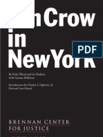 Jim Crow in NY