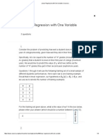 Linear Regression With One Variable 