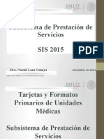 2 Formatos Primarios - SIS2015
