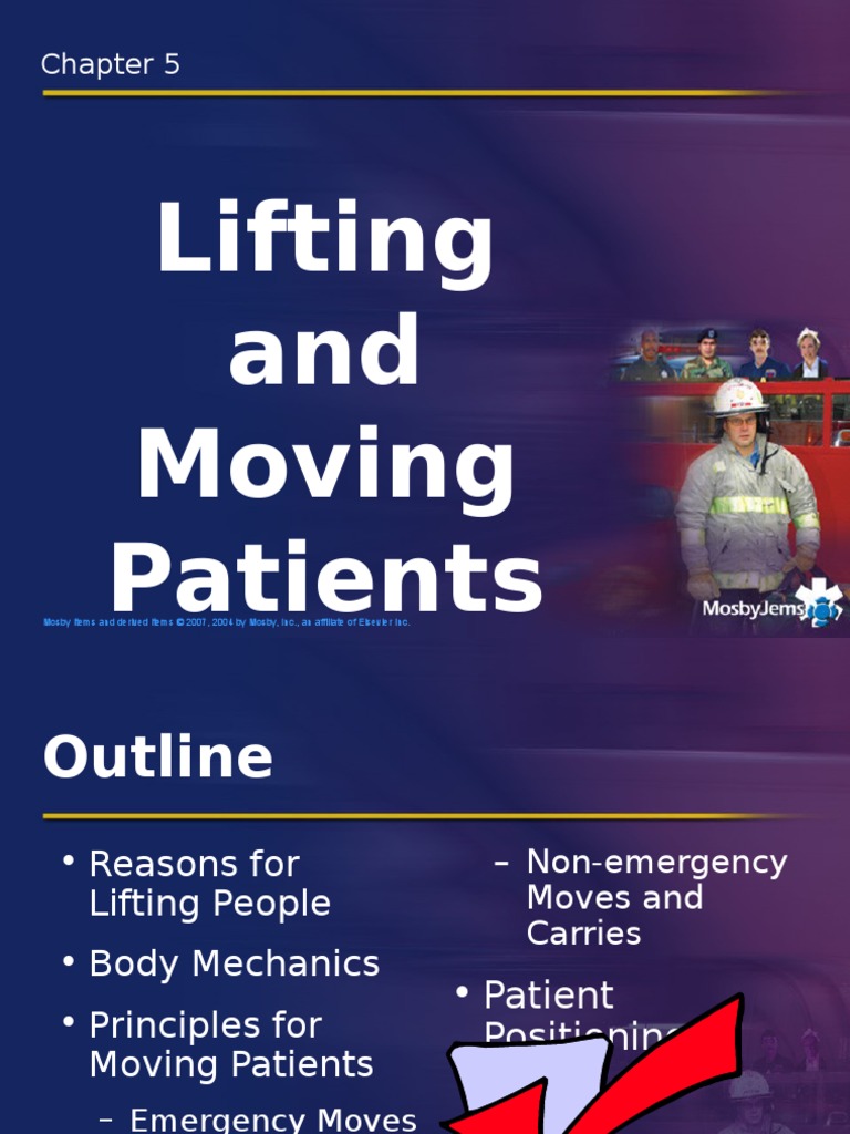 Ch05. Lifting and Moving Patients PDF Major Trauma Medicine