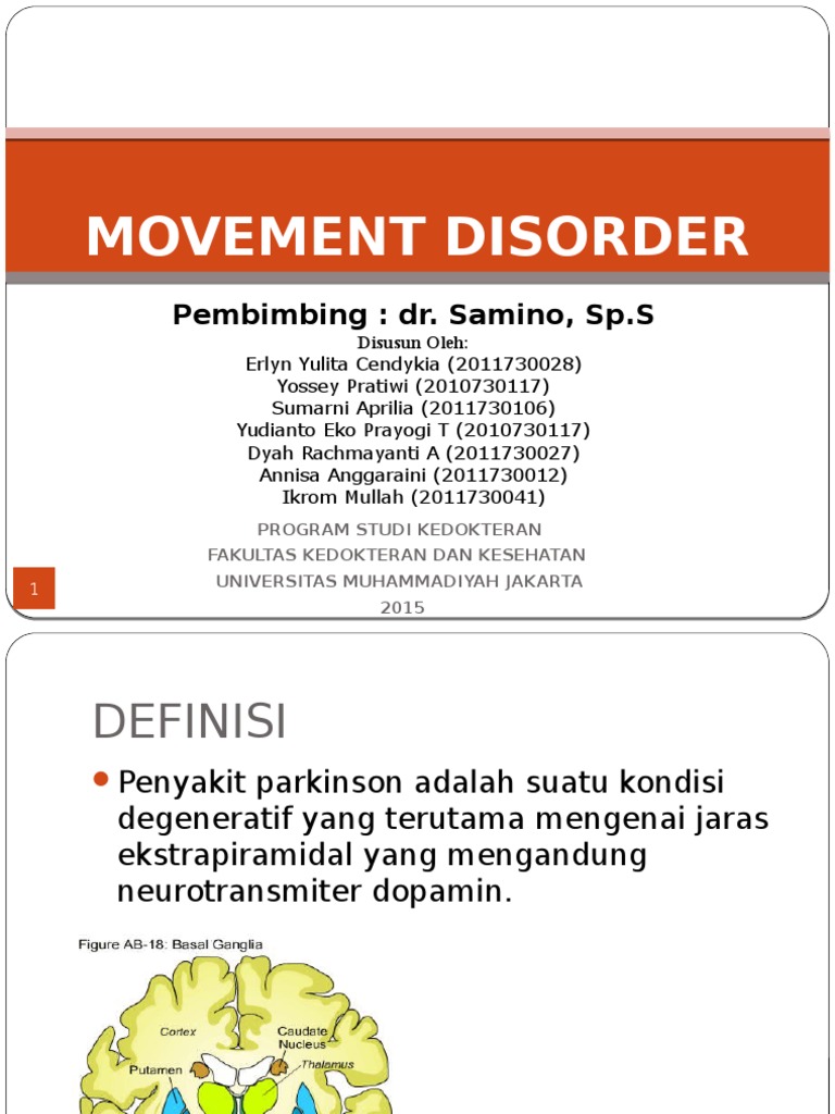 Movement Disorder | PDF
