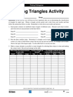 Exploring Triangles Activity: Name Group Directions