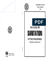 The Code of Sanitation of the Philippines