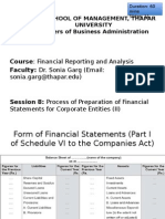 Preparing Financial Statements for Corporates