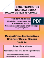 Mengaktifkan Dan Mematikan Komputer Sesuai Dengan Prosedur