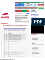 Denominaciones de Los Años en El Perú _ DePeru.com