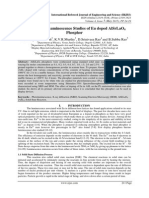 Synthesis and Luminescence Studies of Eu doped AlSrLaO4 Phosphor