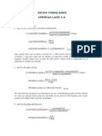 Analisis de Ratios de LAIVE S.a.01