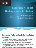 Kuliah 2 - Kecergasan Fizikal Berlandaskan Kesihatan