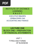 Preparing Financial Stat. Cemba 560